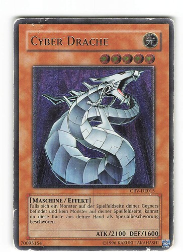 Yugioh cyber drache - yugioh,