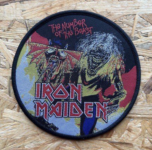 Iron maiden patch aufnäher - iron,