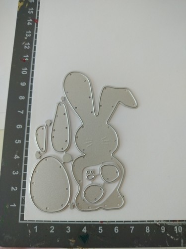 Osterhase metallschablone - osterhase,