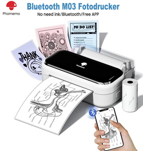 Phomemo m03 thermo bluetooth - m03,