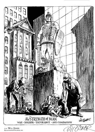 Will eisner signed print - will,
