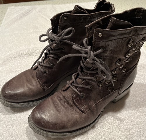 Biker schnürstiefelette 39 - schnürstiefelette, gr.39