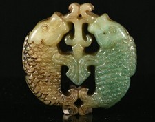 5CM Old China Natürliche Jade