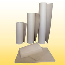 Schrenzpapier 80,100,120 g/m² Packpapier / Rollen 50,75,100 cm / Bogen 50x75 cm