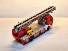 !!! TOP EIGENBAU !!! FEUERWEHR DLK Drehleiter (Eigenbau Basis Preiser)