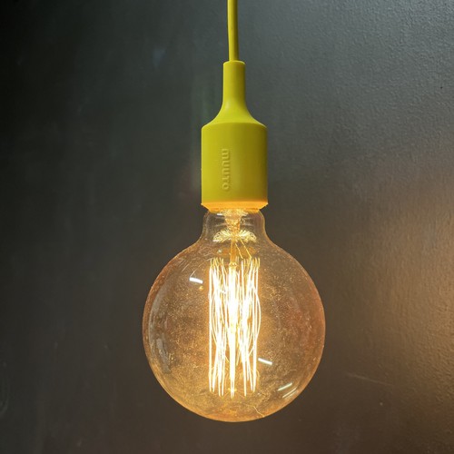 Muuto e27 pendelleuchte gelb - muuto, +