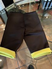 SAUNA SCHWITZHOSE DAMEN FITNESS ABNEHMHOSE*M*CAPRI BAUCHWEG HOSE FIGUR NEOPREN