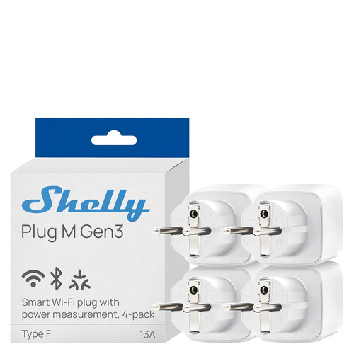 Shelly plug gen3 weiß - plug,