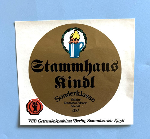 Bieretikett beer label - label, ddr