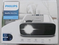Philips NeoPix Ultra One 1080p 100 Lumen Beamer (NPX641/INT), kaum gebraucht