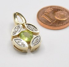 Color anhänger peridot - anhänger,