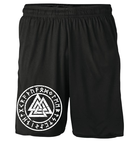 Valknut shorts runen - valknut,