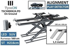 Auffahrscherenhebebühne - , 5t