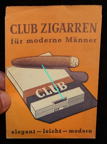 Blauband club zigarren - blauband, ,alte