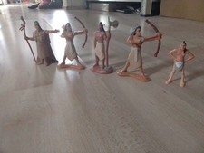 4 * Bullyland Indianer + 1