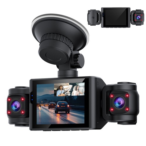 Kanal dashcam auto - 3-kanal,