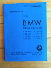 Ersatzteilliste für die bmw - ersatzteilliste,