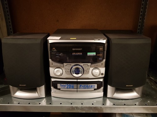Sharp c605h stereoanlage - sharp, cd-c605h