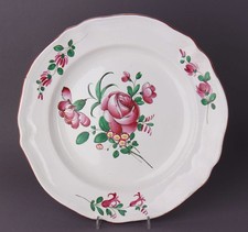 Großer Fayence Teller Platte