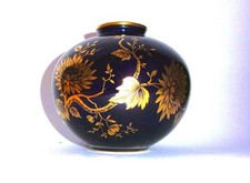 PORZELLAN-VASE-KUGELVASE -