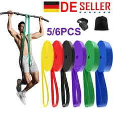 Fitnessbänder gummiband 6er - fitnessbänder,