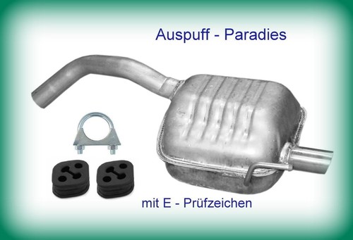 Endschalldämpfer auspuff für - endschalldämpfer,