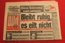 Bild Zeitung 7. November  1963 60. Geburtstag * Grubenunglück Lendgede