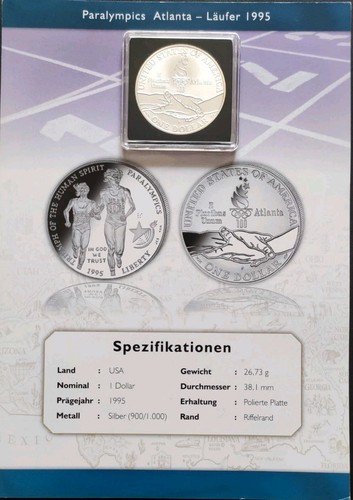 Usa dollar 1995 silber - usa, 1