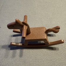 Playmobil Schaukelpferd Braun