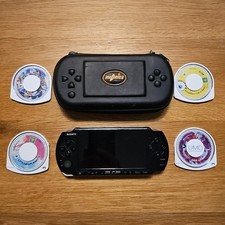 Sony PlayStation Portable PSP-3004 Schwarz Zustand Gut Getestet Gaming Spiele 