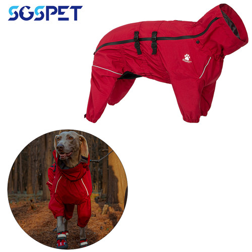 Leichtgewicht hund regenmantel - leichtgewicht,