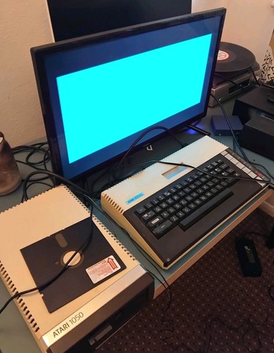 Vintage atari 800xl computer - vintage,