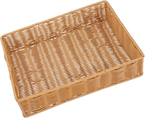 Rattan-Serviertablett