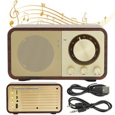 Retro Holz Bluetooth