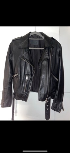 All saints lederjacke - all,