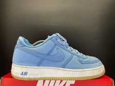 Nike Sneaker Air Force 1 Low Retro QS Canvas Blau ·Gr 45· Herren Streetwear