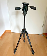 Manfrotto 190XPROB Stativ + Kugelkopf mit Platte & Handgriff – stabil & flexibel