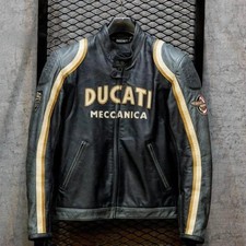 Lederjacke Vintage Ducati