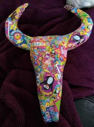 Büffel schädel trophäenkopf - bÜffel,