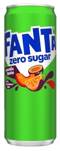 Fanta zero sugar exotic - fanta, (24