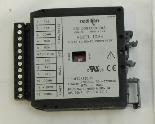 Red lion controls - red, rs232