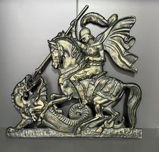 Wandplakette Aluguss Relief