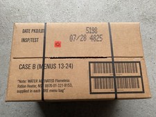 MRE Case B - meal US ARMY