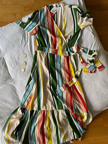 Mango damen wickelkleid - wickelkleid, kurz
