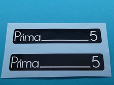 Hercules Prima 5 Trittbrett Aufkleber Dekor Schriftzug Verkleidung Sticker  