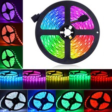 LED Stripe Streifen RGB 5050 Band Leiste Licht Wasserdicht Lichterkette 1m-30m