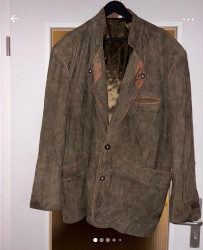 Herren trachtenleder jacke - herren, gr