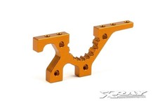 XRAY T3 Differenzialträger (Bulkhead) , Alu Orange / XRA302027-O
