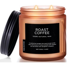 Kaffee Duftkerze Glas