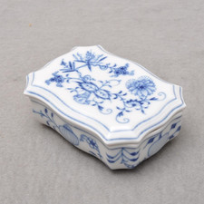 Meissen Zwiebelmuster Dose /